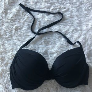 Black bikini top